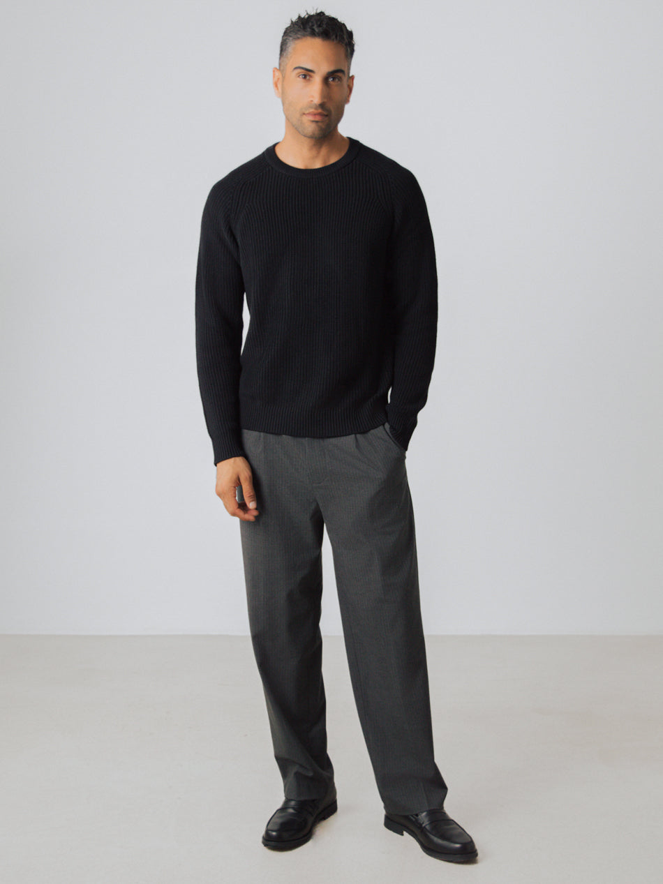 Men Heavy Knit Jumper