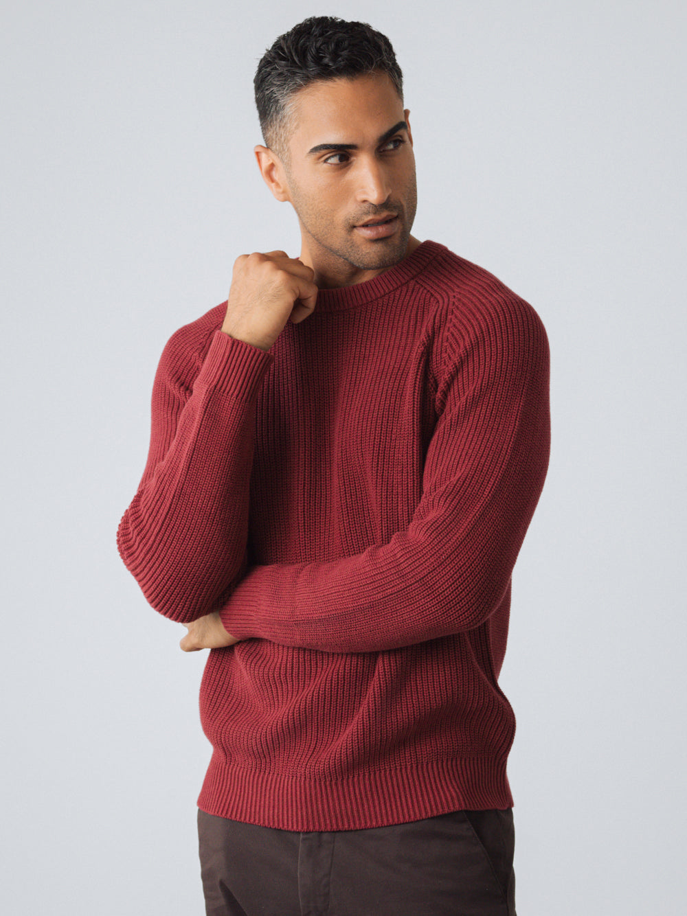 Heavy Knit Jumper Men