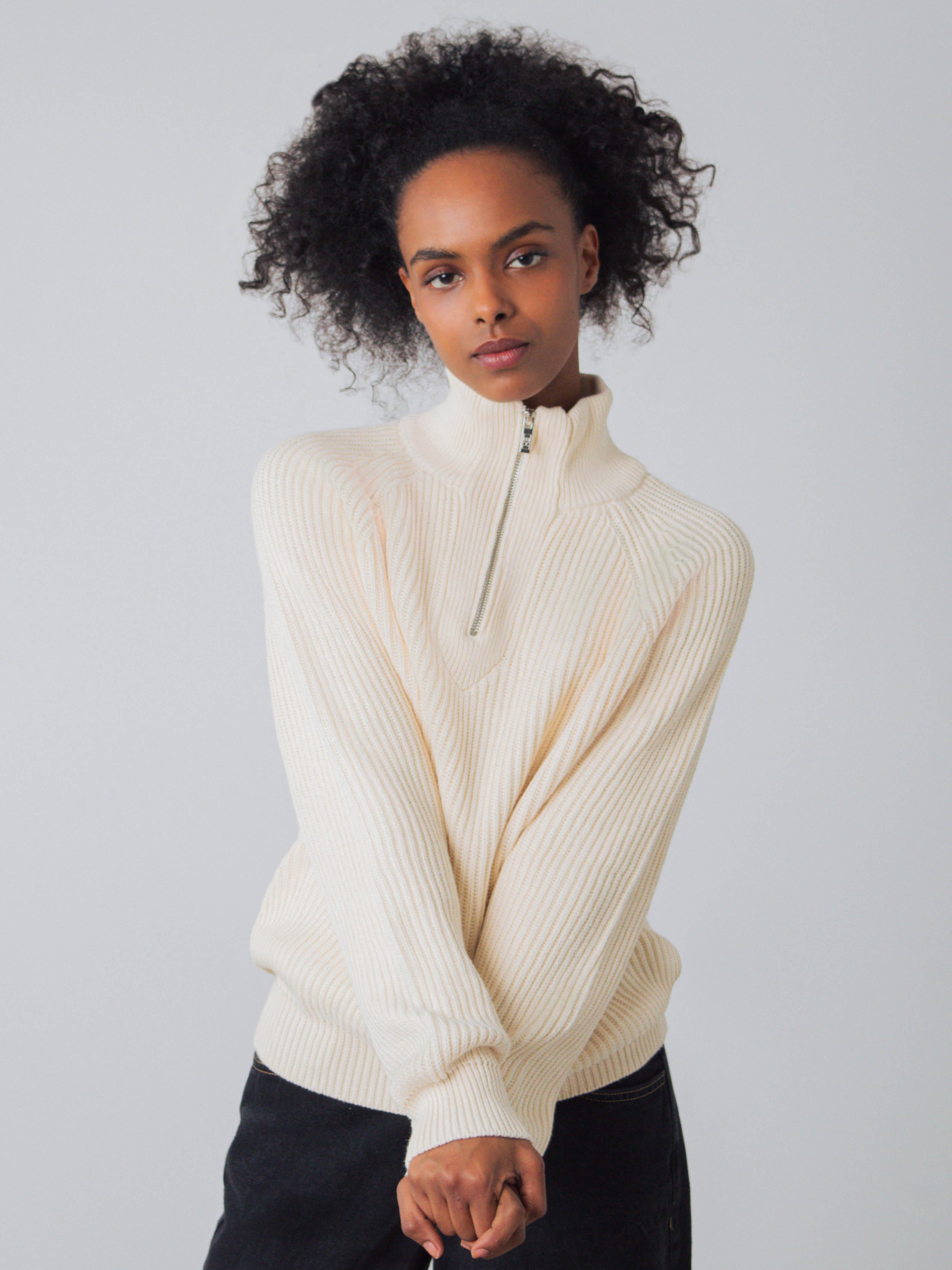 Half-Zip Knit Women